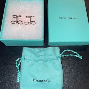 Tiffany & Co. Silver Infinity Cufflinks